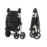 Muuvi Up carrito de compras, Negro