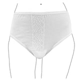 Inkontinens trusse med blonde - Seniorshop