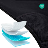 Inkontinens trusse i mikrofiber - Sort - Seniorshop