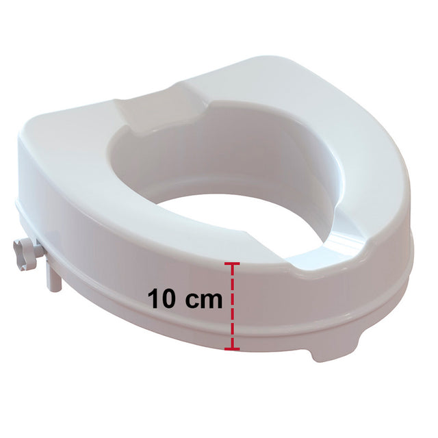 Toiletforhøjer uden låg, 10 cm