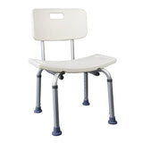 Silla de baño con respaldo