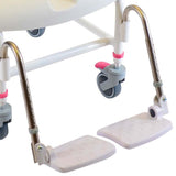 Let badestol / Toiletstol på hjul - Seniorshop