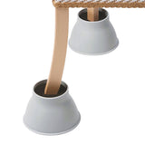 Møbelforhøjer i plast, 9 cm - 4 stk.