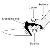 Ergonomisk køkkenkniv - Webequ - Seniorshop