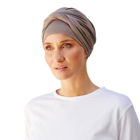 Shakti turban i bambus - Seniorshop