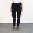Damebukser med elastikkant - Navy - Seniorshop