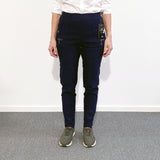 Damebukser med elastikkant - Navy - Seniorshop