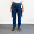 Damebukser med elastikkant - Blå denim - Seniorshop