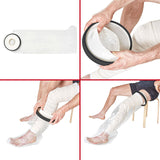 Badeovertræk til bandage/gips - Helt ben