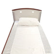 Glidelagen med satin - 200x200 cm - Seniorshop
