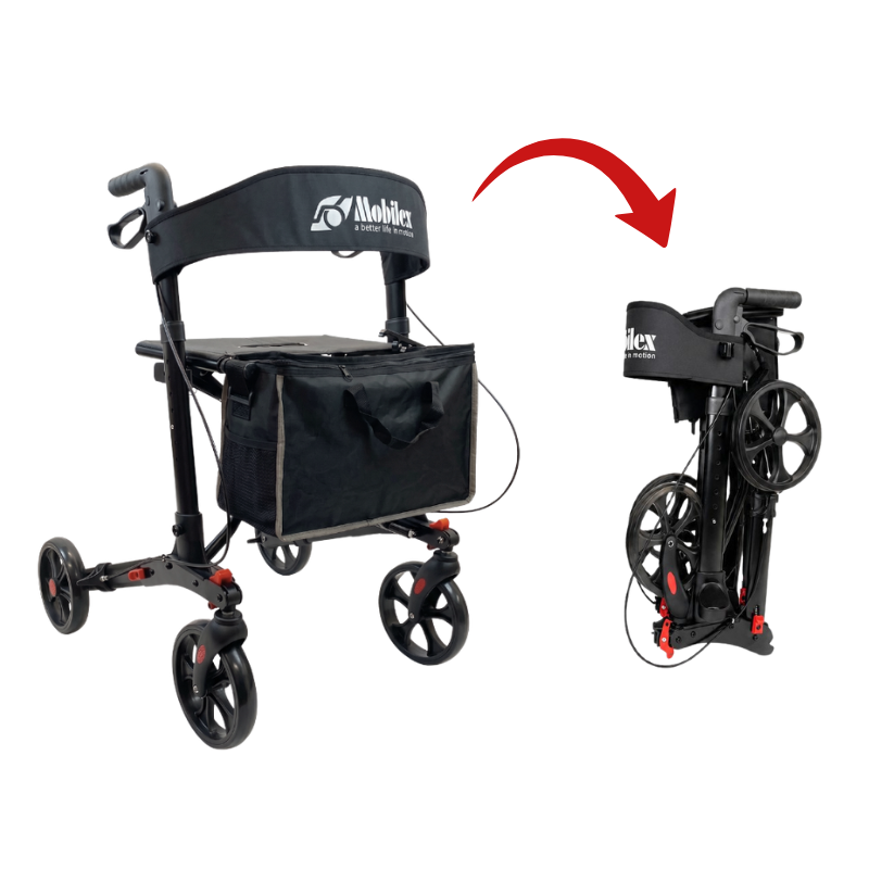 Panther Compact rollator - Negro