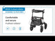 Mego Rollator - Gris claro